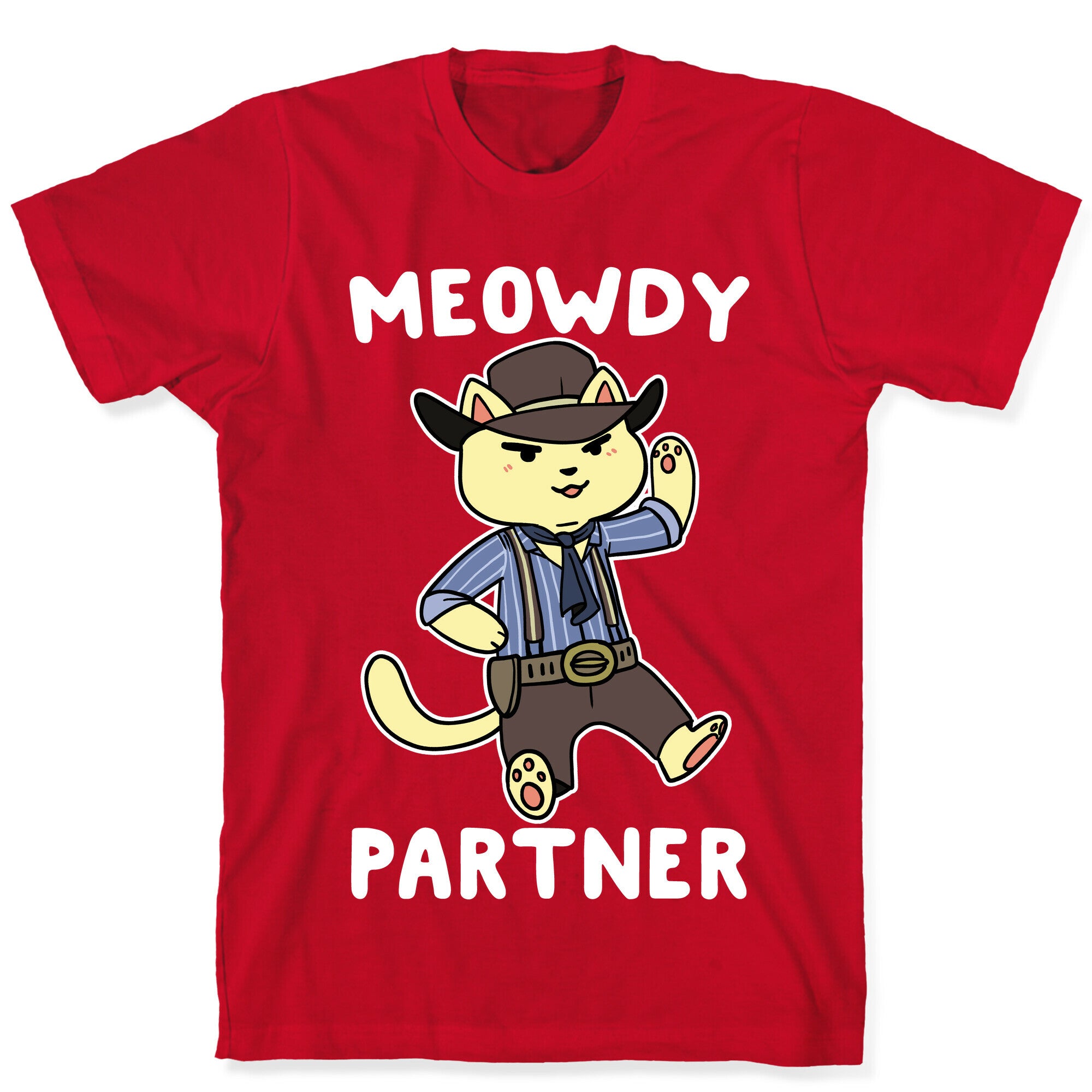 Meowdy, Partner - Arthur Morgan T-Shirt